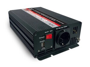 Преобразователь напряжения 12-220 Автомобильный инвертор 12/220V AVS IN-PS600W (Чистая синусоида)