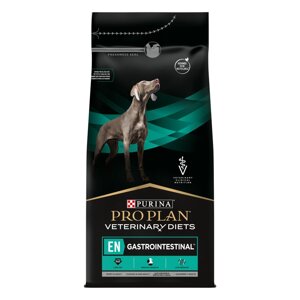 PRO PLAN Veterinary Diets Veterinary Diets EN Gastrointestinal Сухой корм для щенков и взрослых собак при расстройствах пищеварения и экзокринной недостаточности поджелудочной железы, 1,5 кг
