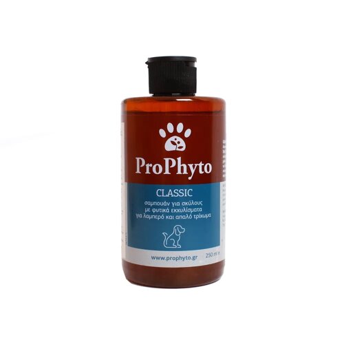 PROPHYTO Шампунь CLASSIC для собак с растительными экстрактами для блеска и мягкости шерсти, 250мл