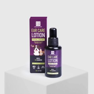 PUR FUR Лосьон гипоаллергенный для чистки ушей для кошек и собак, 50 мл