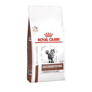 Royal Canin Gastrointestinal Moderate Calorie GIM35 S/O Сухой диетический корм для кошек при нарушении пищеварения, 400 гр.
