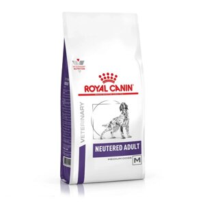 Royal Canin Neutered Adult Сухой корм для кастрированных собак средних размеров, 9 кг