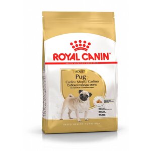Royal Canin Pug Adult Сухой корм для собак породы мопс старше 10 месяцев, 7,5 кг
