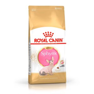 Royal Canin Sphynx kitten корм сухой для котят породы сфинкс младше 12 месяцев, 2 кг