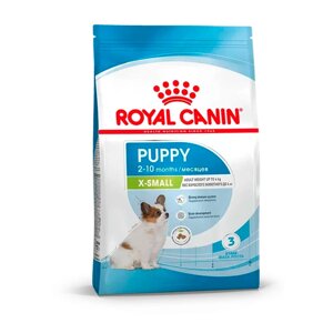 Royal Canin X-Small Puppy Сухой корм для щенков миниатюрных пород в возрасте от 2 до 10 месяцев, 500 гр.