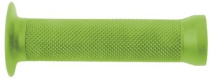 Ручки на руль CLARK`S С83 BMX, резина, 135мм, защита торцевая и от проскальзывания, зеленые, 3-361