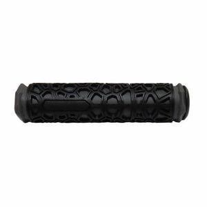 Ручки на руль H106 резиновые "паутина", 130мм, черно-серые, 00-170485