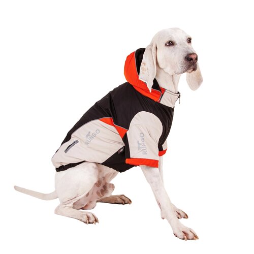 Rungo Куртка на молнии для собак 4XL черный (унисекс)
