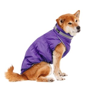 Rurri Куртка на молнии для собак 3XL фиолетовый (унисекс)