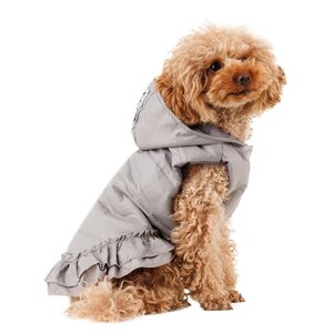 Rurri Куртка-платье для собак 3XL светло-серый (девочка)