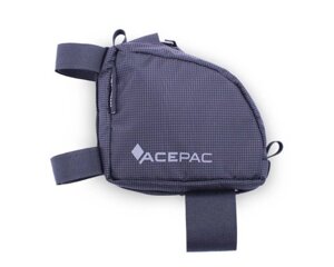 Сумка велосипедная ACEPAC Tube Bag, на верхнюю трубу рамы, 0.7L, grey, 133029