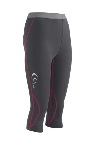 Термобрюки Goldwin C3fit Wmn 3/4 Compression Dark Grey