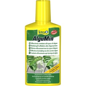 Tetra AlguMin Plus средство против водорослей продолжительного действия на объем 500 л, 250 мл