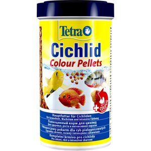Tetra Cichlid Colour корм для рыб всех видов цихлид, 500 мл