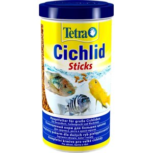 Tetra Cichlid Sticks корм для рыб всех видов цихлид в гранулах, 1 л