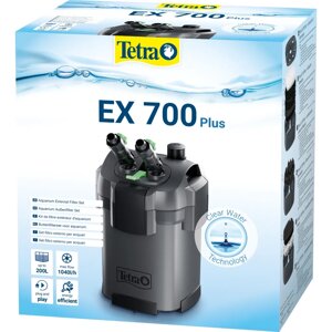 Tetra Фильтр внешний для аквариума EX700 plus, 1040 л в час, 7,5 Вт, на 100-200 л