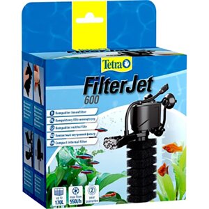 Tetra Фильтр внутренний компактный FilterJet 600 для аквариумов 120-170л, 550 л/ч, 6Вт