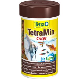 Tetra Min Crisps корм для рыб чипсы, 100 мл