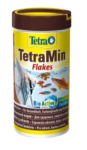 Tetra Min корм для рыб в хлопьях, 250 мл