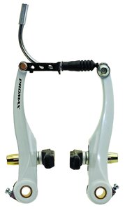 Тормозной набор для велосипеда PROMAX передние+задние V-brake 110мм алюминий белые 5-360831