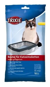 Trixie Пакеты для уборки кошачьих туалетов XL, 56x71 см, 10 шт