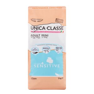 UNICA Adult Mini Sensitive сухой корм для собак мелких пород с тунцом, 2 кг