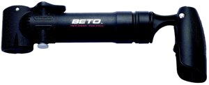 Велонасос BETO, пластик, 2 функции, 2 головки, черный, Т-ручка, 5-470306