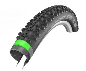 Велопокрышка Schwalbe SMART SAM PLUS 28"x1.60 700x40C (42-622), G-Guard, SnakeSkin, 67EPI, черный, 11101183.02