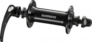 Велосипедная втулка SHIMANО RS300, передняя, 32 отверстия, эксцентрик, чёрный, EHBRS300BBL