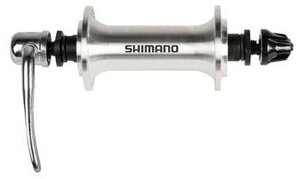 Велосипедная втулка Shimano TX500, передняя, 36 отверстий, v-brake, серебристый, EHBTX500AAS