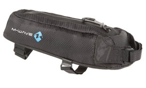 Велосумочка/чехол M-WAVE на раму, 7х8,5х29 см, влагозащищенная, с амортизирующей подкладкой, 5-122633