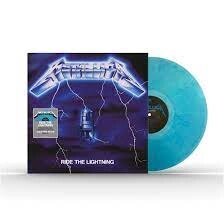 Виниловая пластинка Metallica – Ride The Lightning [Electric Blue Vinyl]LP)