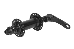 Втулка передняя legear DISC BRAKE 36H*M9*100*108MM W/QR BLACK, под резьбовой ротор, FR-09F