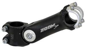 Вынос велосипедный ZOOM, внешний, регулируемый,0-60`1-1 1/8", 125/90 мм, руль 25.4 мм, 5-404164