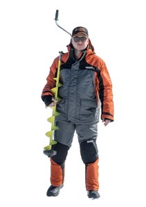 Зимний костюм для рыбалки Holster Неман-1 (таслан, оранжево-серый) -45С
