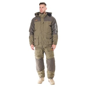 Зимний костюм для рыбалки Yukon Ice (Хаки, Breathable) Huntsman