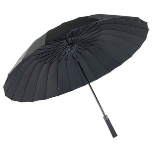 Большой зонт трость 24 спицы с семейным куполом 120 см