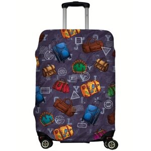 Чехол для чемодана "My Travel lilac" размер M