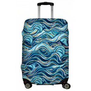 Чехол для чемодана "Sea waves" размер S