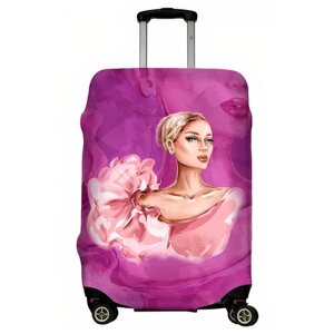 Чехол для чемодана "Silviya purple" размер M