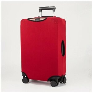 Чехол для чемодана , текстиль, красный
