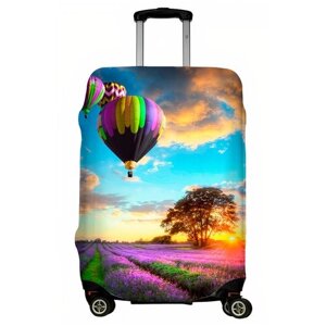 Чехол для чемодана "Воздушные шары" размер M