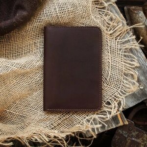 Документница для паспорта LEWSKI 3513556, натуральная кожа, отделение для денежных купюр, отделение для карт, отделение для автодокументов, коричневый