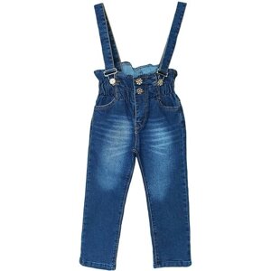 Джинсы для дев., цв. синий, размер 9, рост 134, бренд TATI Jeans (Турция)