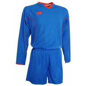 Форма футбольная, футболка и шорты, размер L, синий, красный
