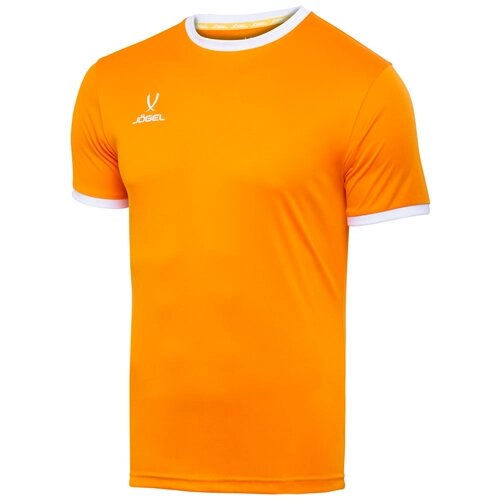 Футбольная футболка Jogel Camp Origin, силуэт прямой, влагоотводящий материал, размер XXL, оранжевый
