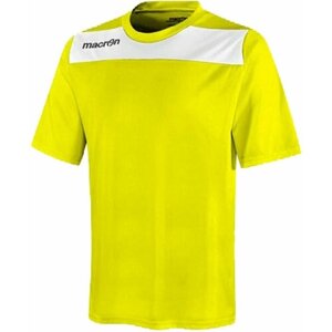 Футбольная футболка macron, размер S, желтый