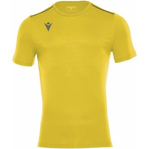 Футбольная футболка macron, размер S, желтый
