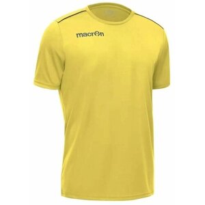 Футбольная футболка macron, размер XL, желтый
