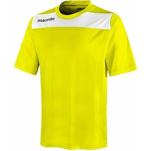 Футбольная футболка macron, размер XXL, желтый